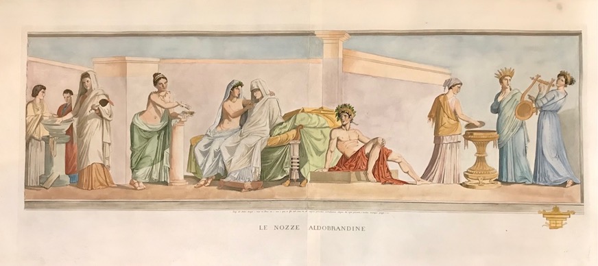 Del Medico Luigi Le Nozze Aldobrandine 1818 Roma